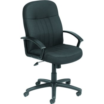 Boss Black Upholstered Office Chair