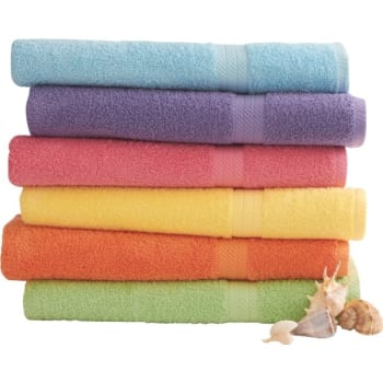 Martex Staybright Pool Towel 30x54 14 Lbs/dozen Persimmon Case Of 12