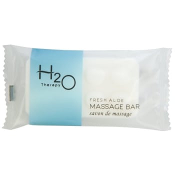 Diversified Hospitality H2o Massage Bar #1.50/30g Sachet Wrapped, Case Of 400