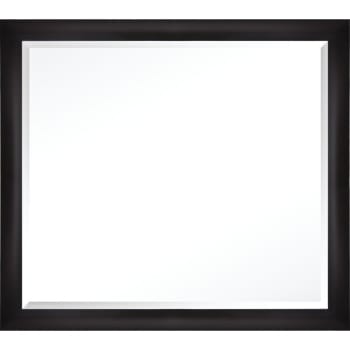 Image for Startex Industries Fornari Vanity Beveled Glass Mirror 40 X 36" Black Package Of 4 from HD Supply