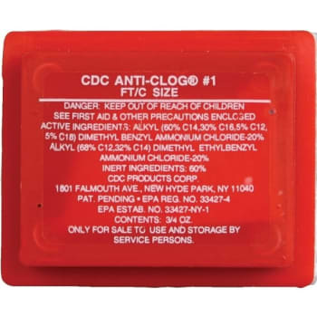 Image for Hydro-Balance CDC Anti-Clog #1, 3/4 Oz from HD Supply