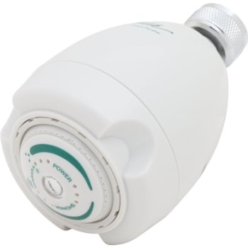 Image for Niagara White Massage Showerhead 1.25 GPM from HD Supply