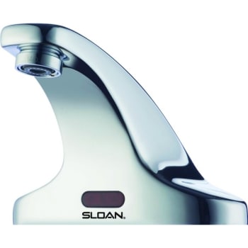 Sloan® Sensor Faucet, 0.5 Gpm, 4" Center, Chrome