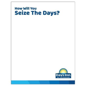 Image for Days Inn By Wyndham® Memo Pads, 4.25 X 5.5, 8 Sheets, Case Of 500 from HD Supply