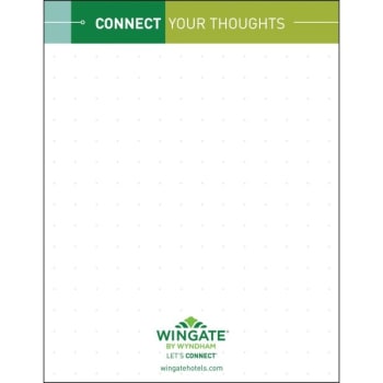 Image for Wingate by Wyndham® Memo Pads, 4.25 x 5.5, 8 Sheets, Case Of 500 from HD Supply