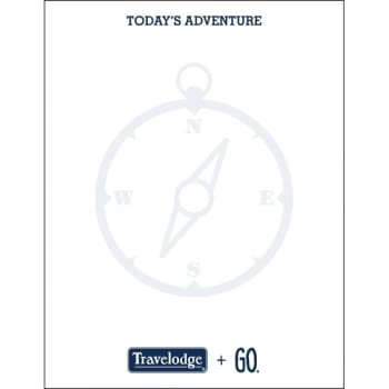 Travelodge By Wyndham® Memo Pads, 4.25 X 5.5",  8 Sheets, Case Of 500