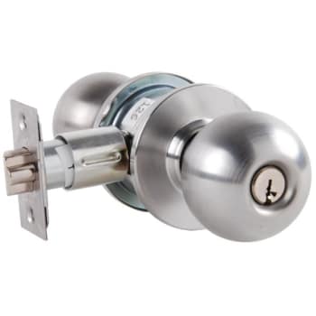 Image for ARROW™ MK Series Cylindrical Classroom Knob Lockset (Satin Chrome) from HD Supply