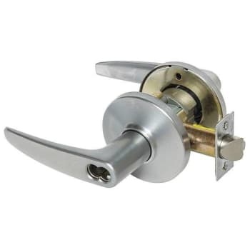 Image for Best® 9k Series Entrance Curved/no Return Lever W/ Keylock (S. Chrome) from HD Supply