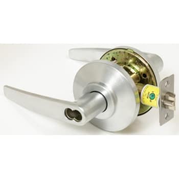 Image for BEST Satin Chrome 16D Reversible Storeroom Cylindrical Lever Lock from HD Supply