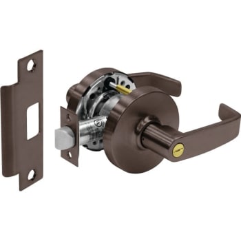 Sargent® 10 Line® Cylindrical Lever Lockset, 2.75" Backset, 1.375 To 2" Thk Door, Grade 1