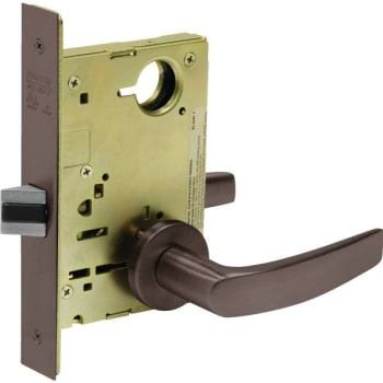Image for Sargent Oil-Rubbed Bronze Field Reversible Passage/Closet Mortise Lever Lock from HD Supply