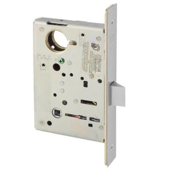 Sargent Satin Chrome Reversible Passage/Closet Mortise Lever Lock