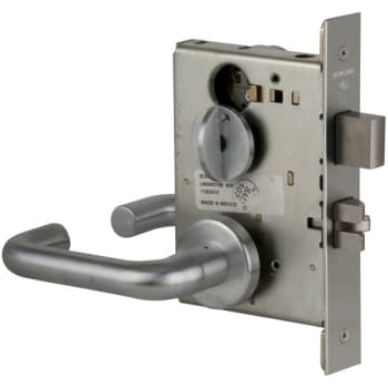 Image for Schlage Satin Chrome 03A Entrance Mortise Lock With Deadbolt from HD Supply