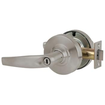 Image for Schlage Nd Series Athens Satin Nickel Bath/bedroom Privacy Mechanical Cylindrical Lockset from HD Supply