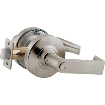 Image for Schlage Nd Series Satin Nickel Bath/bedroom Privacy Mechanical Cylindrical Lockset from HD Supply