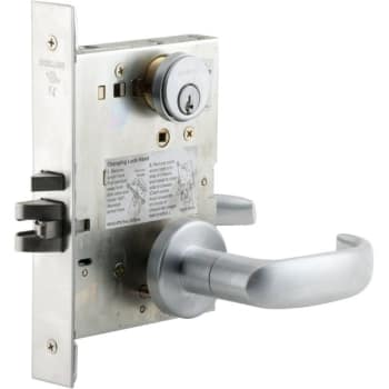 Image for Schlage Satin Chrome 17a Office Mortise Lock from HD Supply