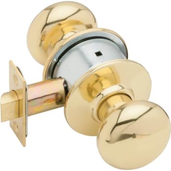 Image for Schlage A Series Bright Brass Passage Cylindrical Lockset from HD Supply