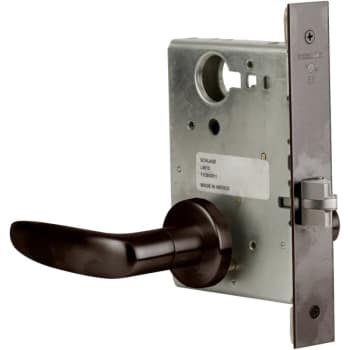 Image for Schlage Oil-Rubbed Bronze 07A Passage Mortise Lock from HD Supply