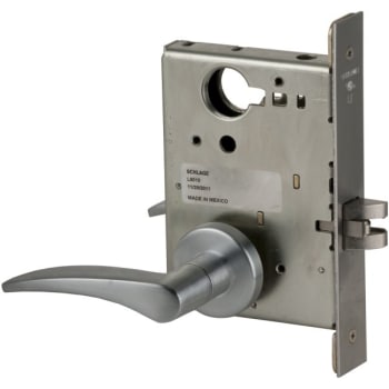 Image for Schlage Satin Chrome Left-Handed 12A Passage Mortise Lock from HD Supply