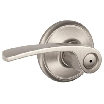 Image for Schlage® Merano F Series Lever, Privacy, Grade AAA, Satin Nickel from HD Supply