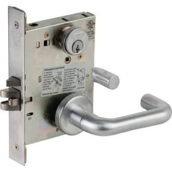 Image for Schlage Satin Chrome 03a Storeroom Mortise Lock from HD Supply
