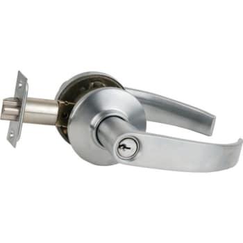 Image for Schlage S Series Satin Chrome Neptune Entrance Lever Lockset from HD Supply