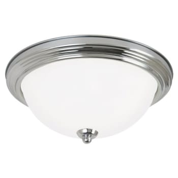 Image for Sea Gull Lighting® 2-Light LED Flush Mount Light (Chrome) from HD Supply