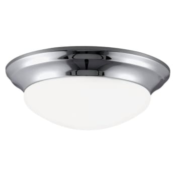 Image for Sea Gull Lighting® Nash 1-Light LED Flush Mount Light (Chrome) from HD Supply