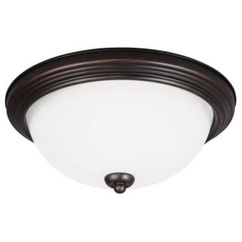 Image for Generation Lighting Led Traditional Burnt Sienna One Light Ceiling Flush Mount from HD Supply