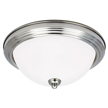 Image for Sea Gull Lighting® 2-Light LED Flush Mount Light (Brushed Nickel) from HD Supply