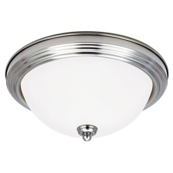 Image for Sea Gull Lighting® 9.5W 3-Light LED Flush Mount Light (Brushed Nickel) from HD Supply