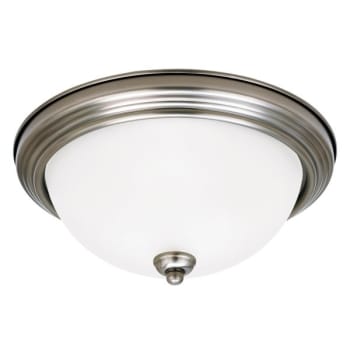 Image for Sea Gull Lighting® 9.5W 1-Light LED Flush Mount Light (Antique Brushed Nickel) from HD Supply