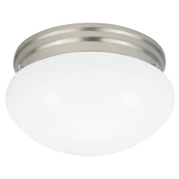 Sea Gull Lighting® Webster 2-Light LED Flush Mount Light (Brushed Nickel)