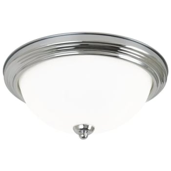 Image for Sea Gull Lighting® 1-Light LED Flush Mount Light (Chrome) from HD Supply