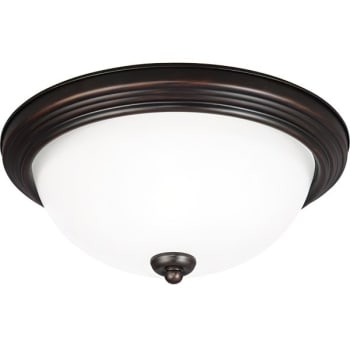 Image for Generation Lighting Traditional Burnt Sienna Two Light Ceiling Flush Mount from HD Supply