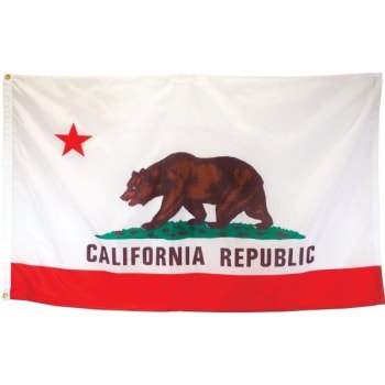 Image for Valley Forge Flag® State Flag California 5' X 3' from HD Supply