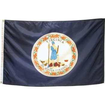 Image for Valley Forge Flag® State Flag Virginia 5' X 3' from HD Supply
