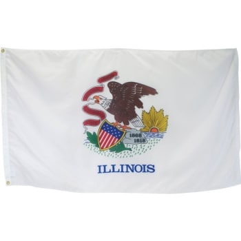 Image for Valley Forge Flag® State Flag Illinois 5' x 3' from HD Supply