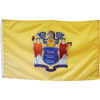 Image for Valley Forge Flag® State Flag New Jersey 5' X 3' from HD Supply