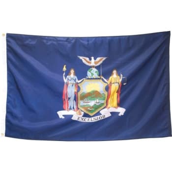 Image for Valley Forge Flag® State Flag New York 6' X 4' from HD Supply