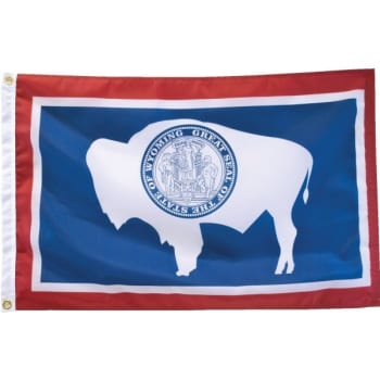 Image for Valley Forge Flag® State Flag Wyoming 3' X 5'. from HD Supply
