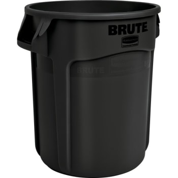 Image for Rubbermaid Brute 20 Gallon Round Utility Trash Can (6-Pack) (Black) from HD Supply
