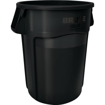 Image for Rubbermaid Brute 55 Gallon Round Open-Top Trash Container Without Lid (3-Pack) (Black) from HD Supply