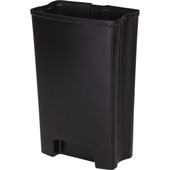 Rubbermaid 13 Gal Slim Jim Step-On Trash Can Liner (Black ...