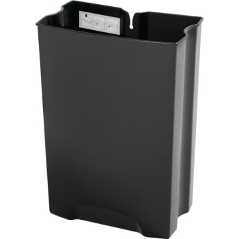 Image for Rubbermaid 13 Gal Heavy-Duty Stainless Steel Trash Can Liner (Black) from HD Supply
