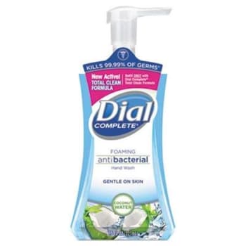 Dial 7.5 Oz Coconut Water Antibacterial Foaming Hand Wash (8-Carton)