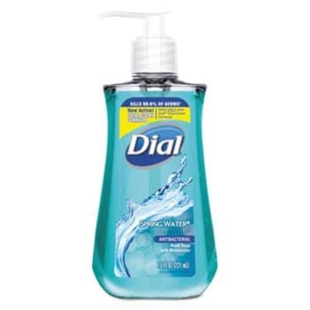 Dial 7.5 Oz Antibacterial Liquid Hand Soap (Spring Water) (12-Carton)