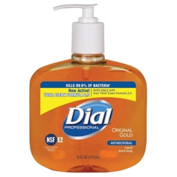 Image for Dial 16 Oz Gold Antimicrobial Liquid Hand Soap (Floral) (12-Carton) from HD Supply