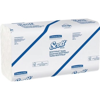 Scott 1-Ply Multi-Fold Hand Paper Towels (175-Pack) (White)