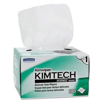 Image for Kimtech Kimwipes Disinfectant Delicate Task Wipers (280-Box) from HD Supply